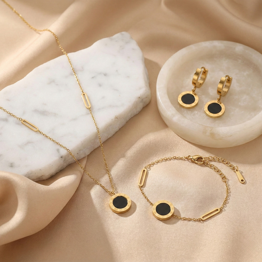 Juego de elegantes joyas (4pcs)