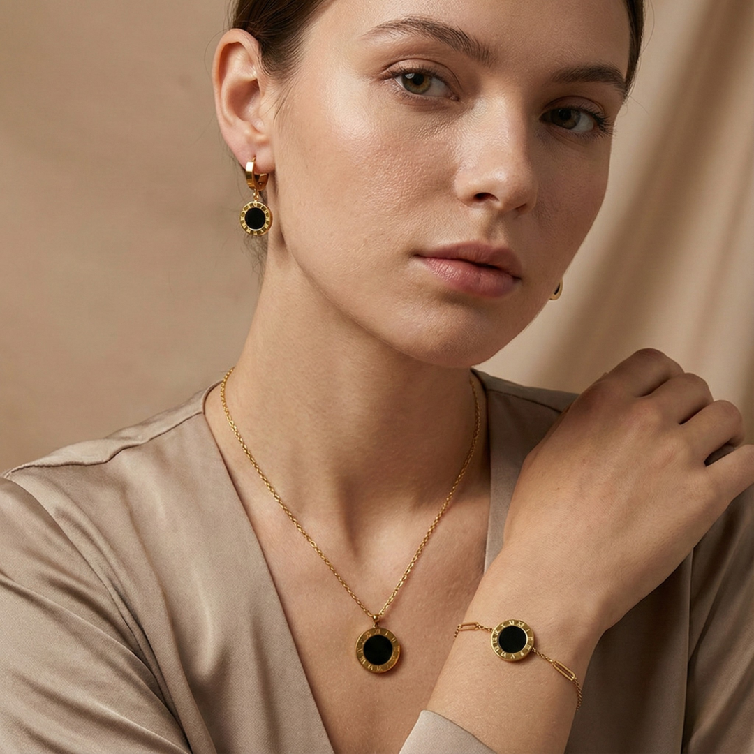 Juego de elegantes joyas (4pcs)