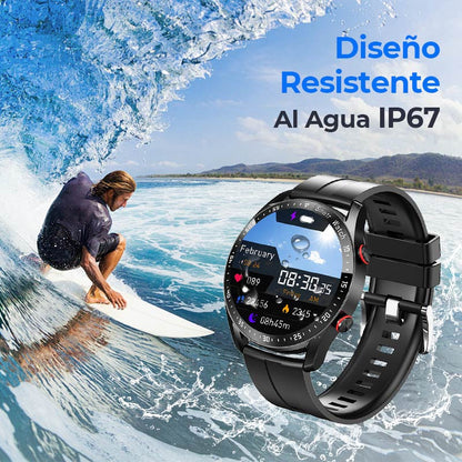 Nuevo reloj inteligente multifuncional ✨Soporta IOS y Android.