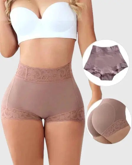 Culotte pussh-up de cintura alta sin costuras